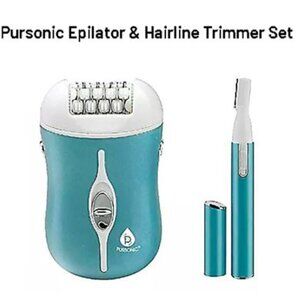 Pursonic Epilator & Hairline Trimmer Set